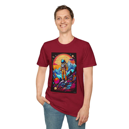 Astronaut Adventure T-Shirt | Cosmic Space Tee, Unisex Graphic Shirt, Gift for Space Lovers, Festival Wear, Outer Space Design