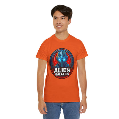 Alien Galaxies T-Shirt — Sci‑Fi Alien Emblem Tee