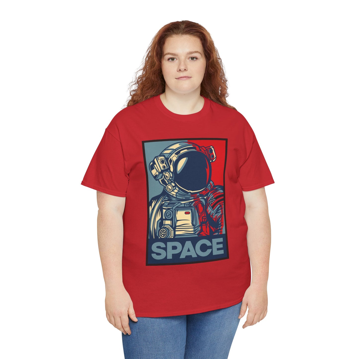 Space, Unisex Heavy Cotton Tee, Space Race Tee. spacex, t-shirt, tshirt, png