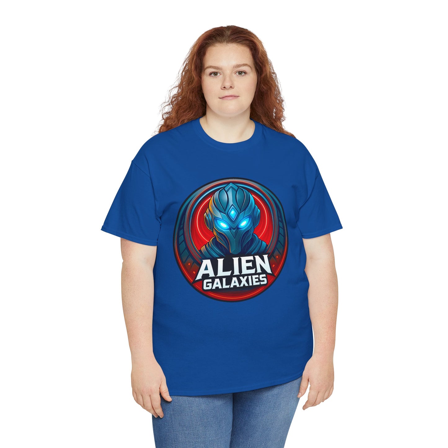 Alien Galaxies T-Shirt — Sci‑Fi Alien Emblem Tee, unisex, t-shirt, png, graphic design
