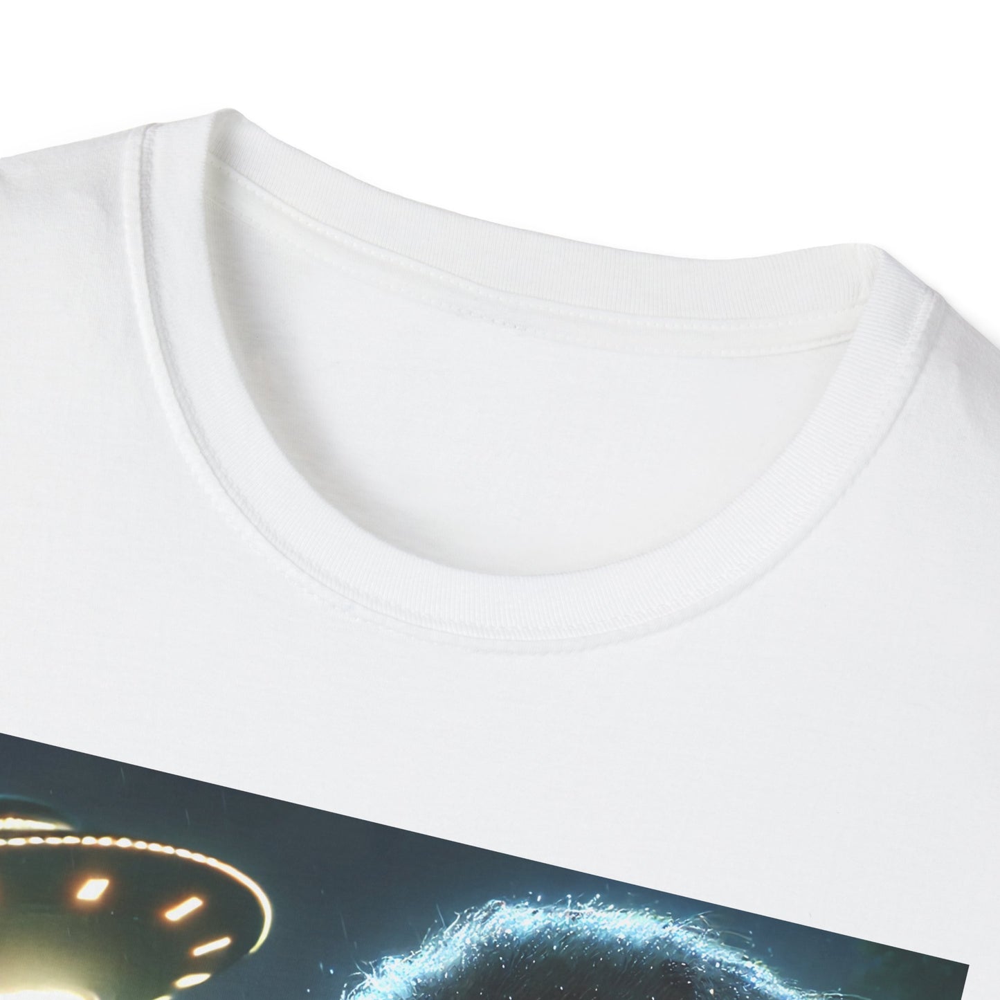 Bigfoot UFO Unisex T-Shirt, Funny Graphic Tee, Gift for Alien Lovers, Unique Summer Shirt, Casual Everyday Wear, t-shirt, tshirts, party, png, tshirt