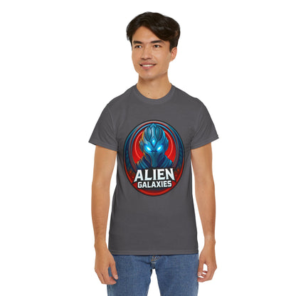 Alien Galaxies T-Shirt — Sci‑Fi Alien Emblem Tee