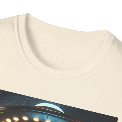 Retro Sci-Fi Unisex T-Shirt, Alien Design Shirt, Gift for Space Lovers, Cool Graphic Tee, Perfect for Sci-Fi Fans, Casual Wear