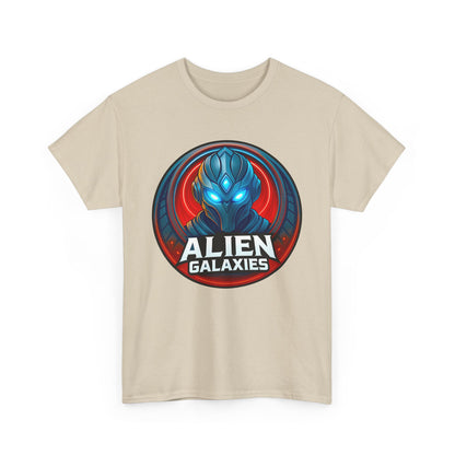 Alien Galaxies T-Shirt — Sci‑Fi Alien Emblem Tee, unisex, t-shirt, png, graphic design
