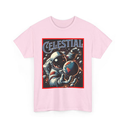 Celestial Astronaut Tee - Unisex Vintage Space Graphic T-Shirt, png, t-shirt, tshirts