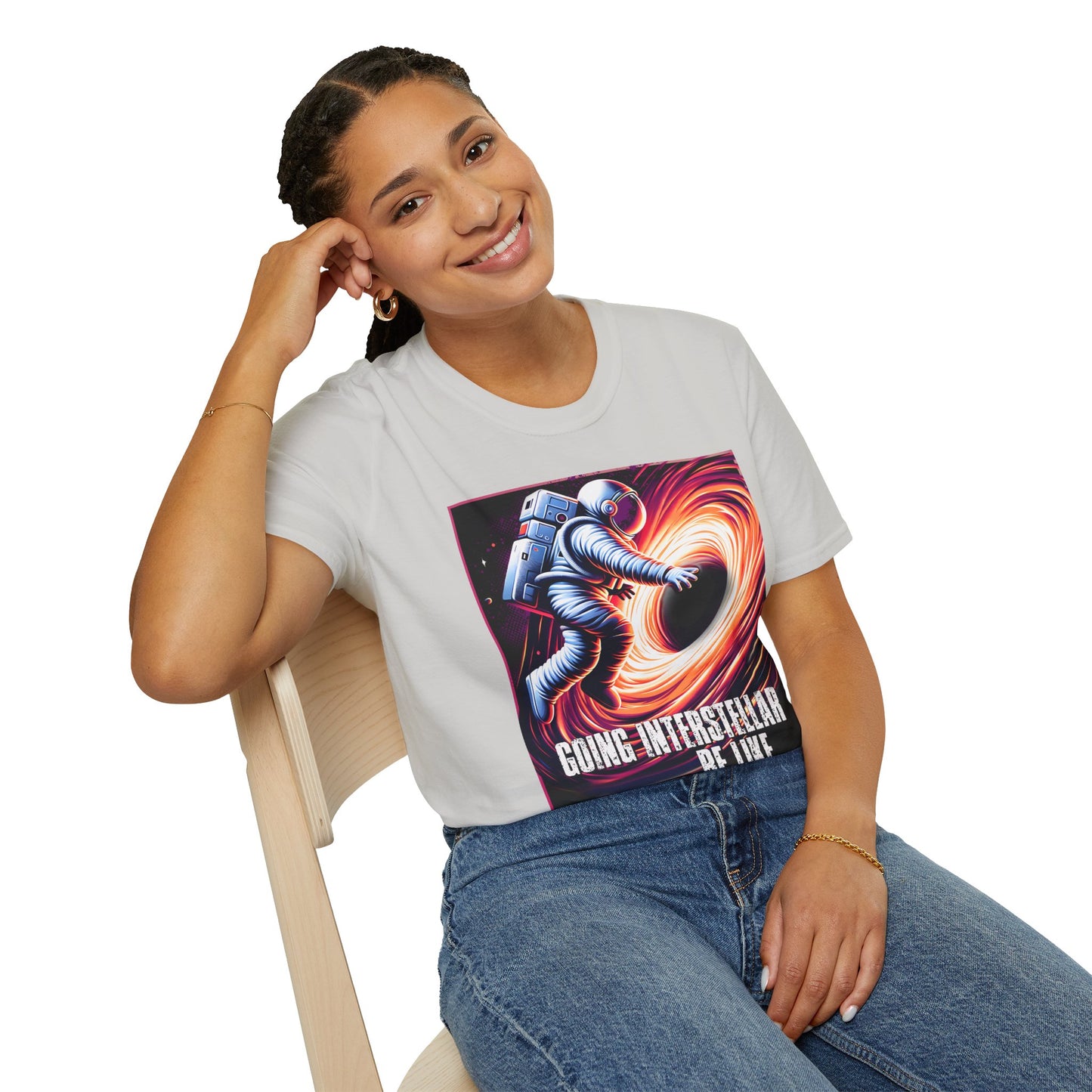 Interstellar BlackHole, Space Voyager Graphic Tee, Going Interstellar T-Shirt, Astronaut Shirt, Gift for Sci-Fi Lovers, Cool Casual Wear, t-shirts