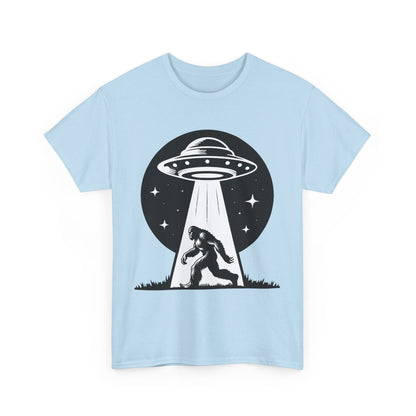 Bigfoot UFO Unisex Tee Graphic Design T-Shirt, GraphicTees, png, sublimation