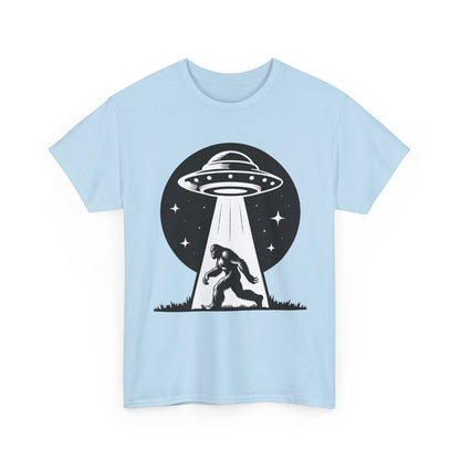 Bigfoot UFO Unisex Tee Graphic Design T-Shirt, GraphicTees, png, sublimation