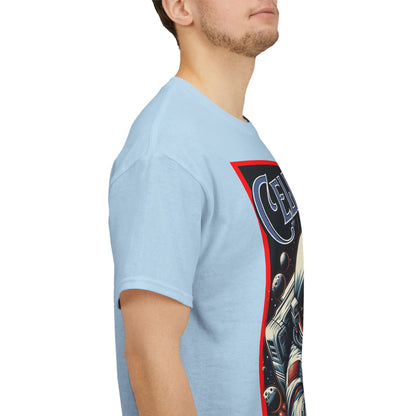 Celestial Astronaut Tee - Unisex Vintage Space Graphic T-Shirt, png, t-shirt, tshirts