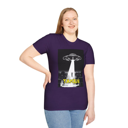Taken 2, Alien Abduction, T-Shirt, UFO Lovers Tee, Sci-Fi Graphic, Unisex Casual Wear, Gift for Space Enthusiasts, graphic tees, t-shirts