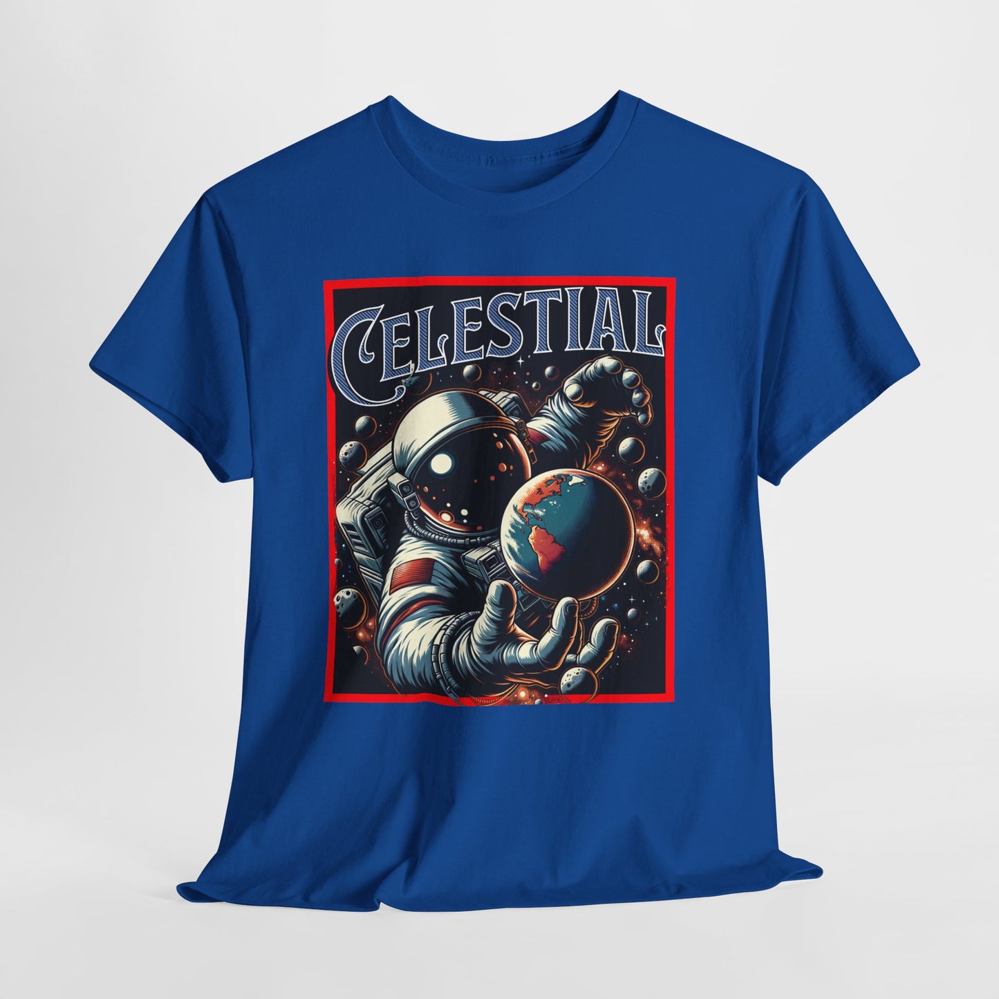 Celestial Astronaut Tee - Unisex Vintage Space Graphic T-Shirt, png, t-shirt, tshirts
