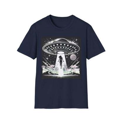 Cosmic Alien Abduction T-Shirt, Retro UFO Shirt, t-shirts, tshirts, Space Enthusiast Apparel, Graphic Tee, Gift for Sci-Fi Lovers, tees, png