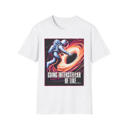 Interstellar BlackHole, Space Voyager Graphic Tee, Going Interstellar T-Shirt, Astronaut Shirt, Gift for Sci-Fi Lovers, Cool Casual Wear, t-shirts
