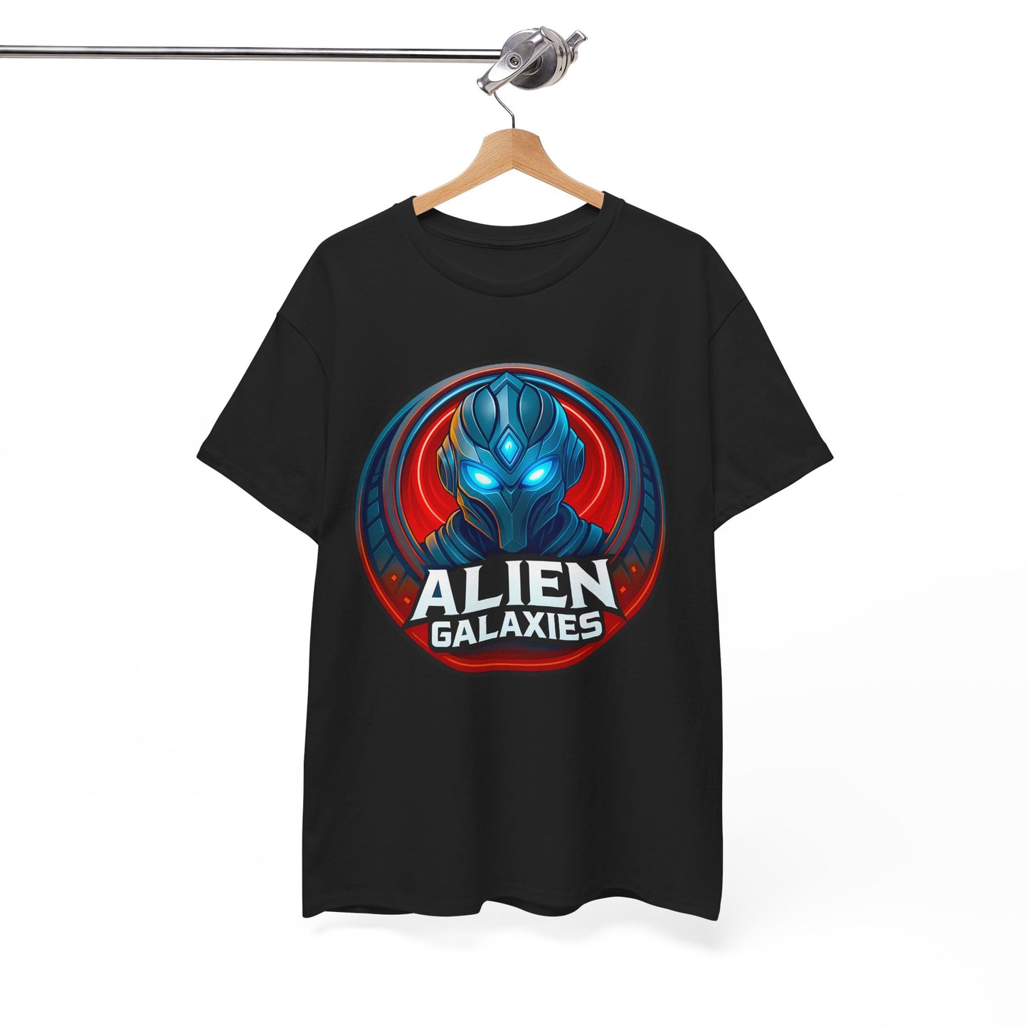 Alien Galaxies T-Shirt — Sci‑Fi Alien Emblem Tee, unisex, t-shirt, png, graphic design