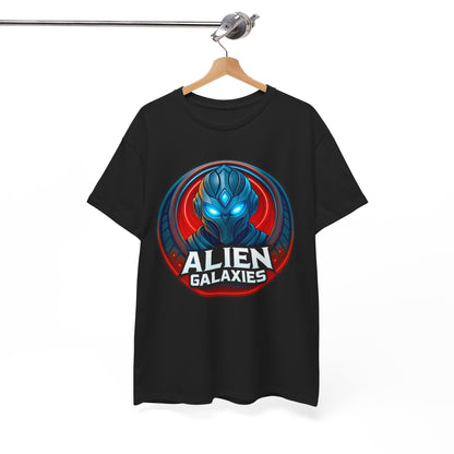 Alien Galaxies T-Shirt — Sci‑Fi Alien Emblem Tee, unisex, t-shirt, png, graphic design