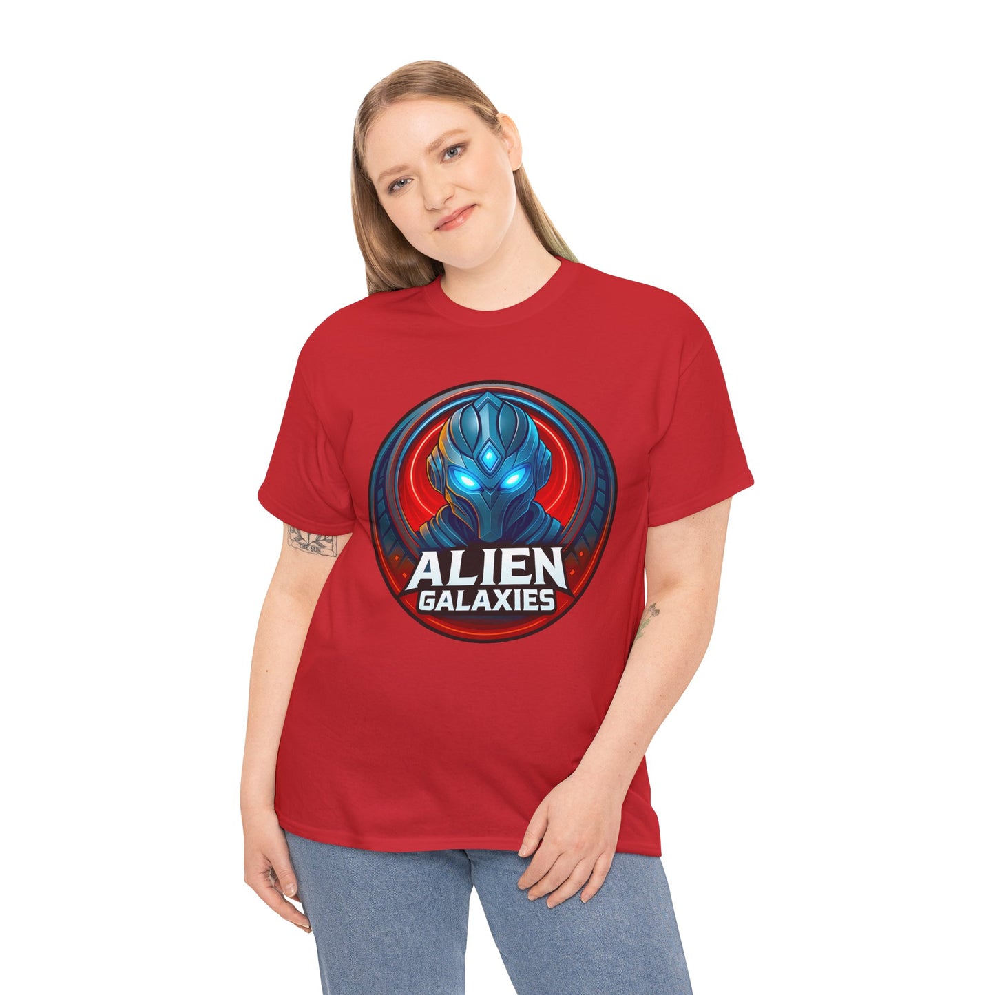 Alien Galaxies T-Shirt — Sci‑Fi Alien Emblem Tee
