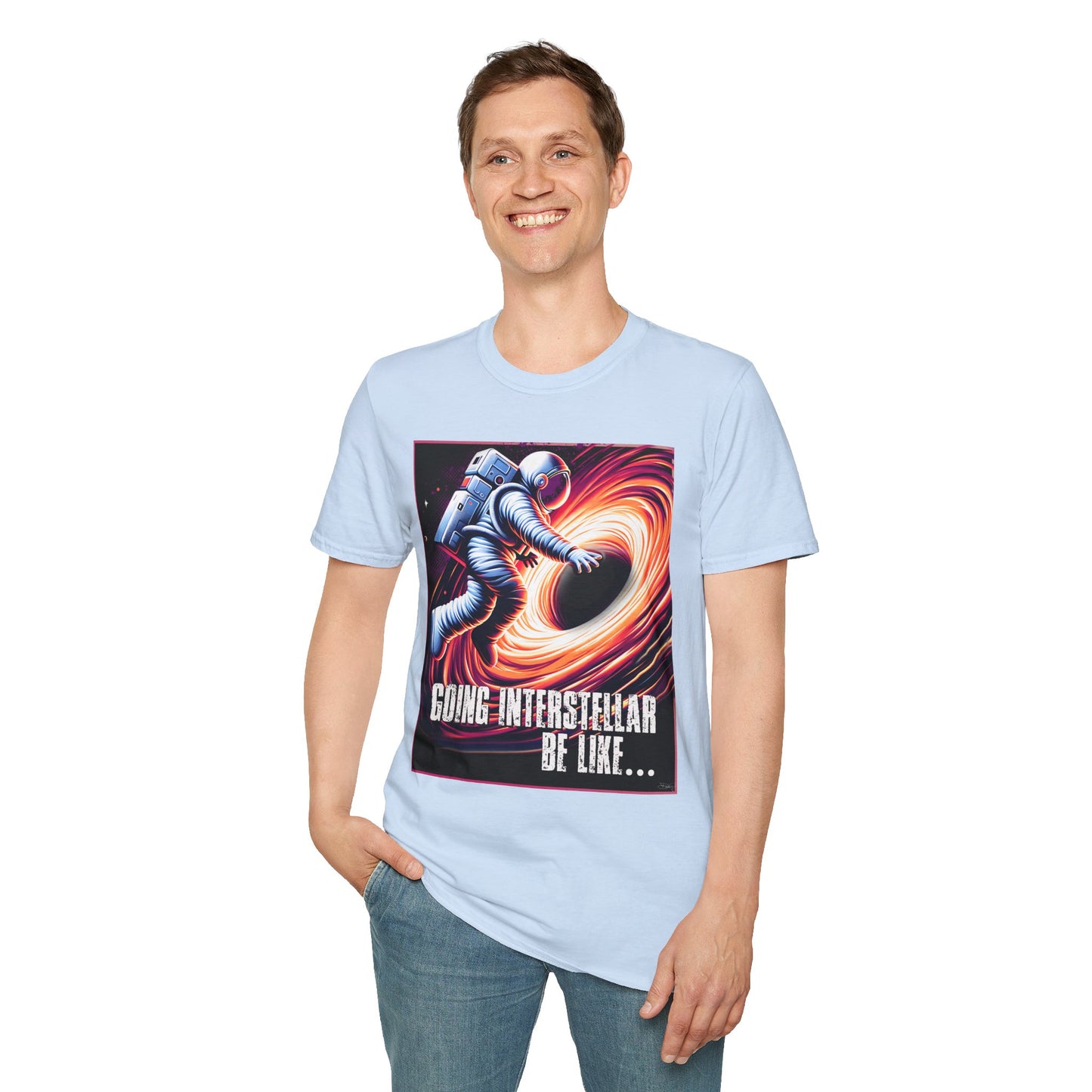 Interstellar BlackHole, Space Voyager Graphic Tee, Going Interstellar T-Shirt, Astronaut Shirt, Gift for Sci-Fi Lovers, Cool Casual Wear, t-shirts