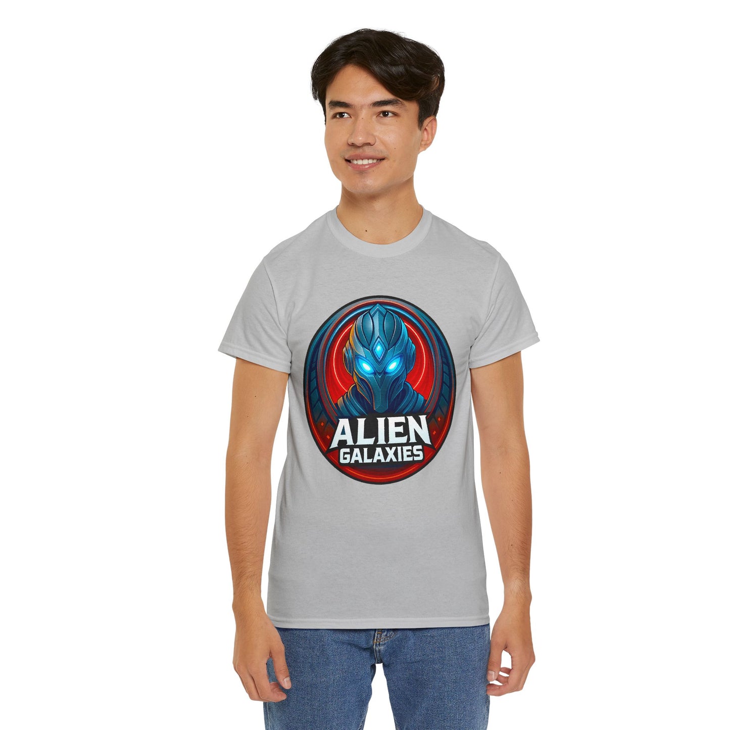 Alien Galaxies T-Shirt — Sci‑Fi Alien Emblem Tee