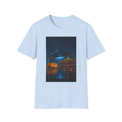 Mysterious UFO Over Vegas Unisex T-Shirt