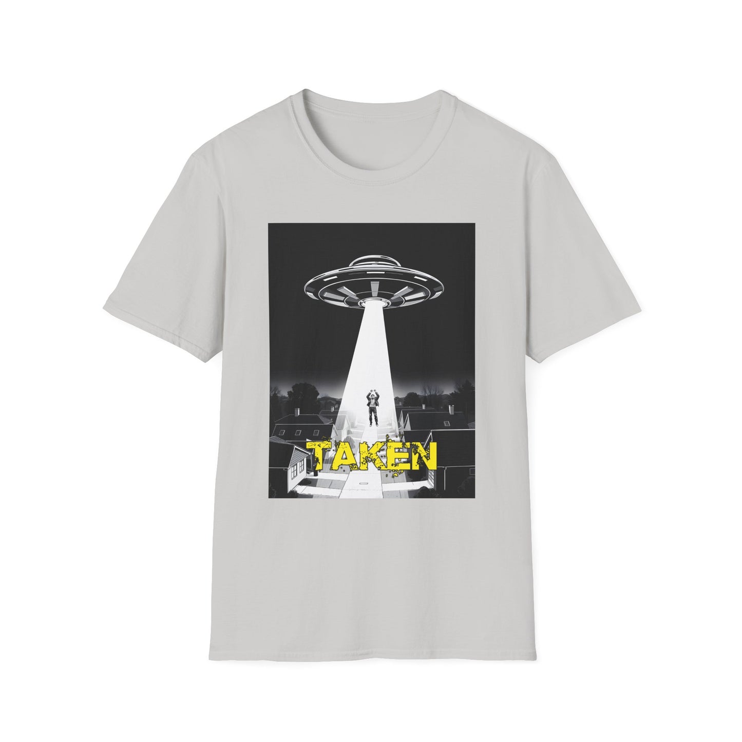 Taken 2, Alien Abduction, T-Shirt, UFO Lovers Tee, Sci-Fi Graphic, Unisex Casual Wear, Gift for Space Enthusiasts, graphic tees, t-shirts