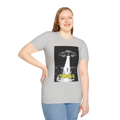 Taken 2, Alien Abduction, T-Shirt, UFO Lovers Tee, Sci-Fi Graphic, Unisex Casual Wear, Gift for Space Enthusiasts, graphic tees, t-shirts