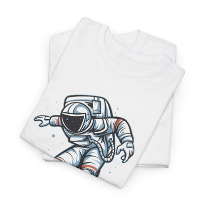 Discover Gravity. Unisex Heavy Cotton Tee - Fun Astronaut, Astronomy Graphic Tee - Unisex graphic design, png Express Delivery available