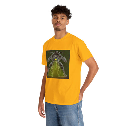 Alien Biker Neon Sci‑Fi Motorcycle T-Shirt