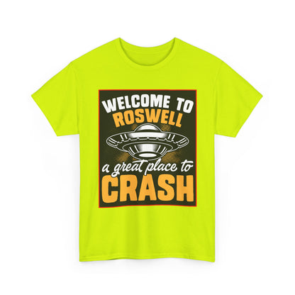 Roswell, UFO, Unisex Heavy Cotton Tee, graphic design, png, t-shirts, t-shirt, tshirts
