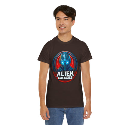 Alien Galaxies T-Shirt — Sci‑Fi Alien Emblem Tee