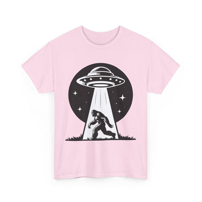 Bigfoot UFO Unisex Tee Graphic Design T-Shirt, GraphicTees, png, sublimation