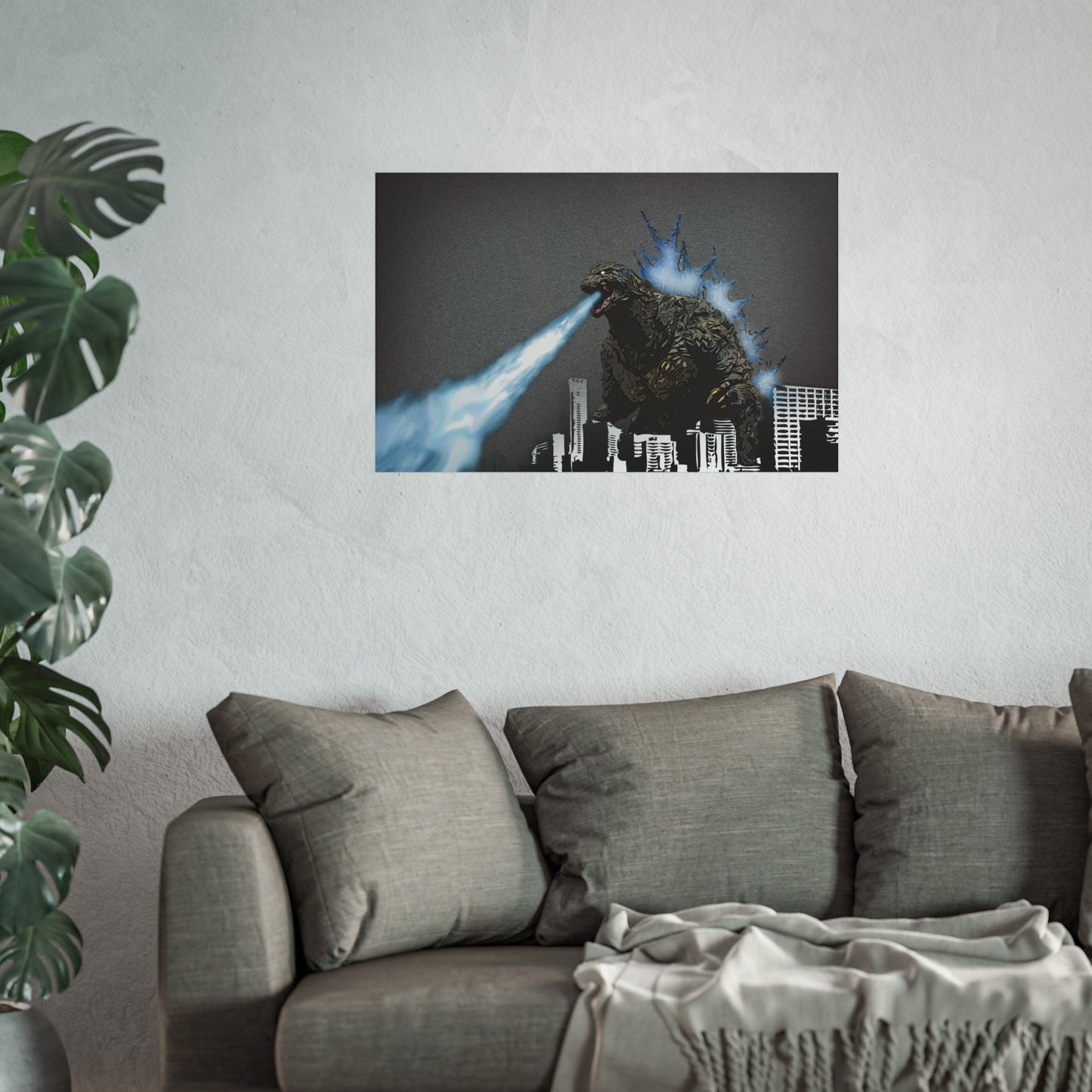 Godzilla Minus One, Fine Art Posters