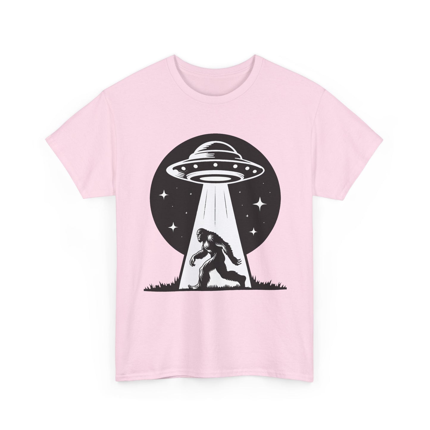 Bigfoot UFO Unisex Tee Graphic Design T-Shirt, GraphicTees, png, sublimation