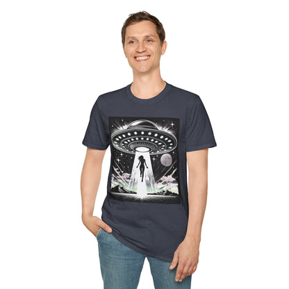 Cosmic Alien Abduction T-Shirt, Retro UFO Shirt, t-shirts, tshirts, Space Enthusiast Apparel, Graphic Tee, Gift for Sci-Fi Lovers, tees, png