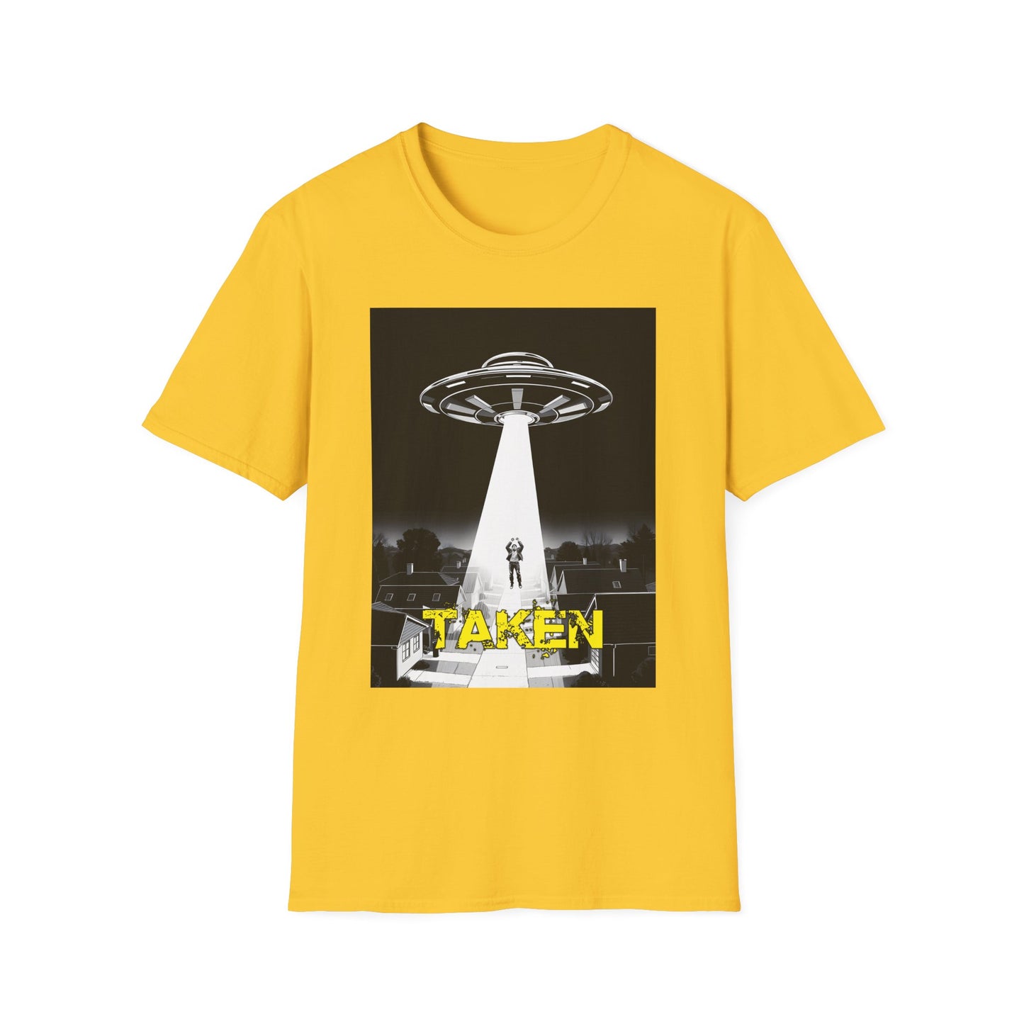 Taken 2, Alien Abduction, T-Shirt, UFO Lovers Tee, Sci-Fi Graphic, Unisex Casual Wear, Gift for Space Enthusiasts, graphic tees, t-shirts