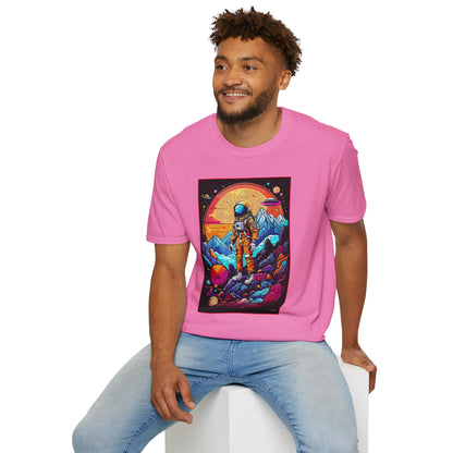 Astronaut Adventure T-Shirt | Cosmic Space Tee, Unisex Graphic Shirt, Gift for Space Lovers, Festival Wear, Outer Space Design