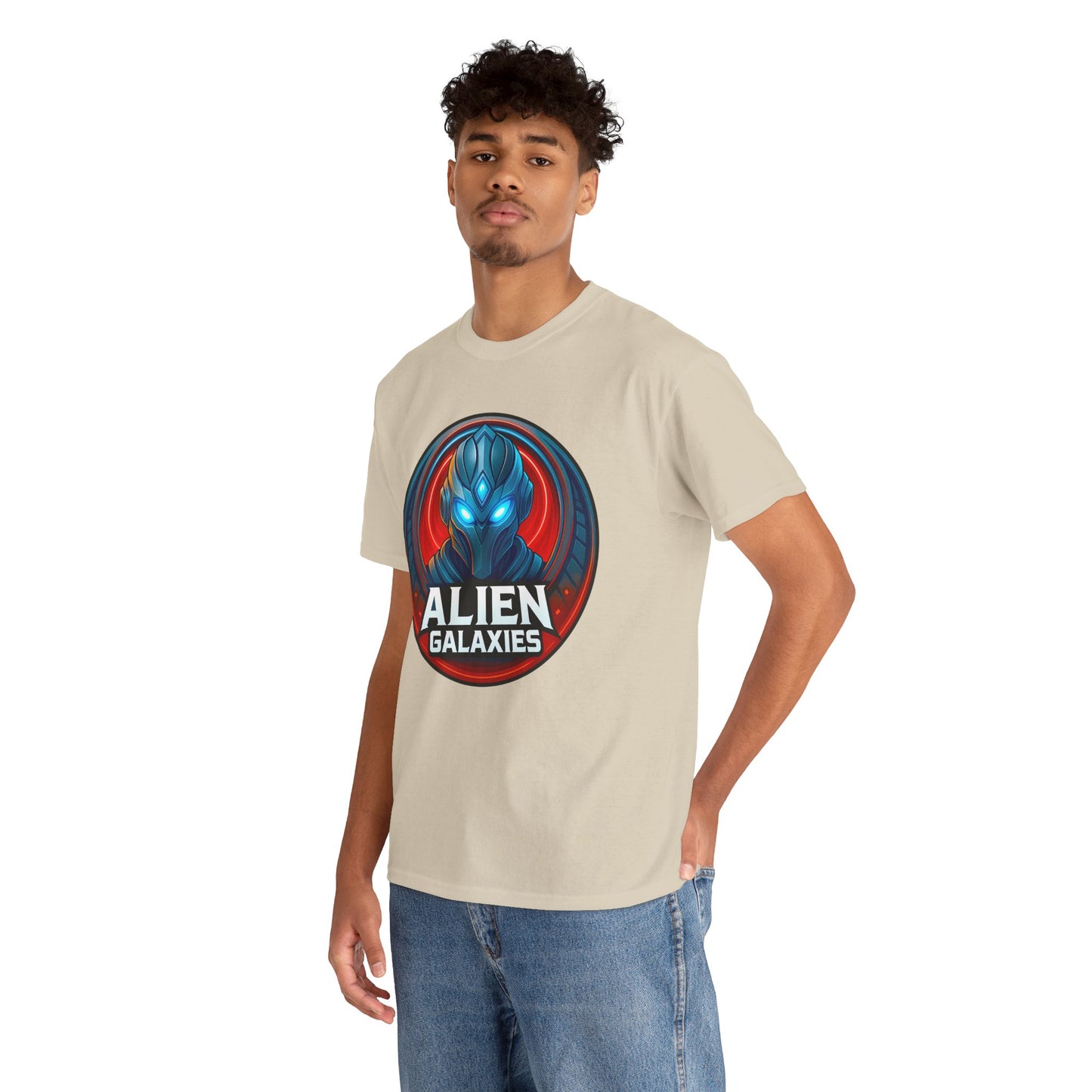 Alien Galaxies T-Shirt — Sci‑Fi Alien Emblem Tee