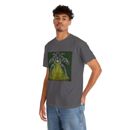 Alien Biker Neon Sci‑Fi Motorcycle T-Shirt