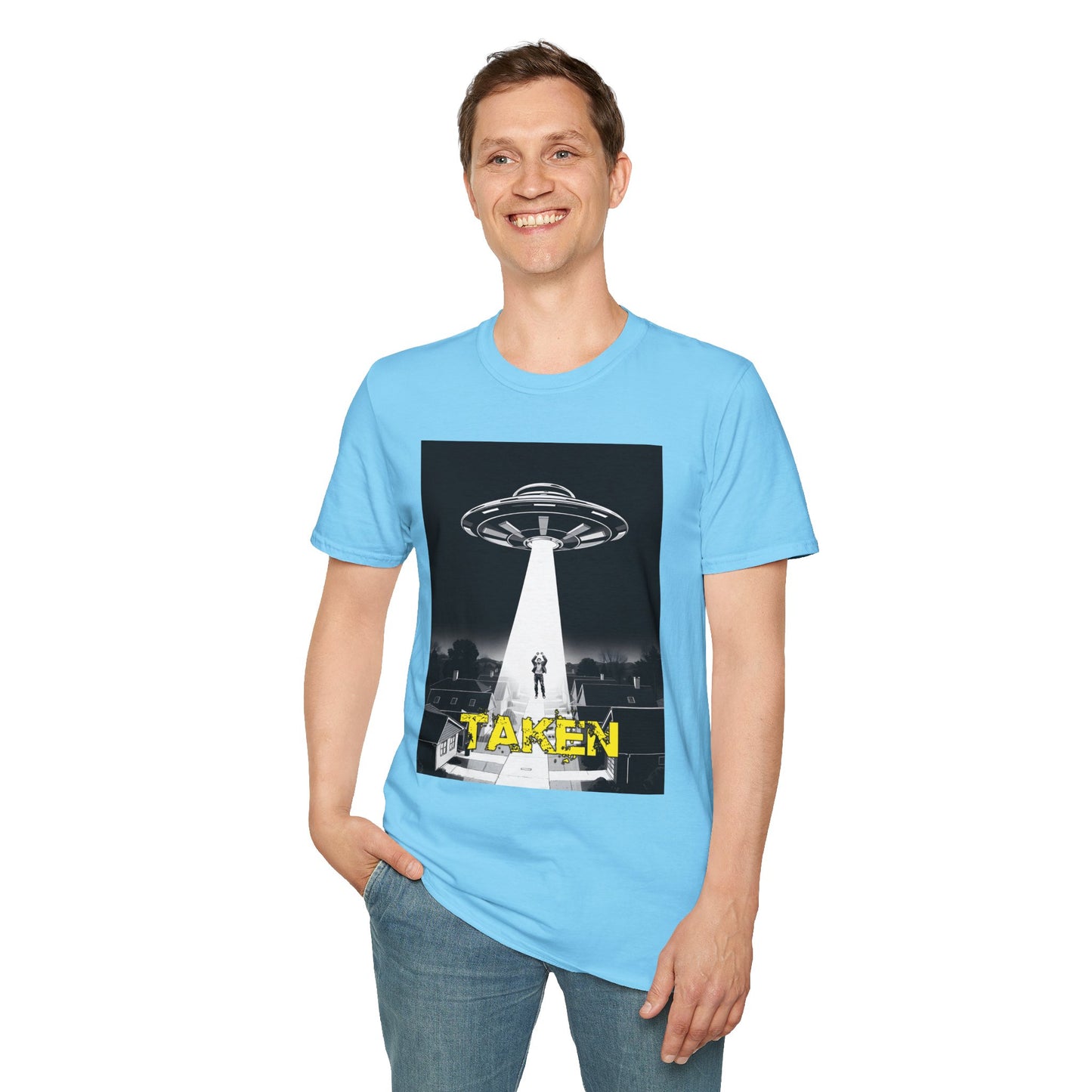 Taken 2, Alien Abduction, T-Shirt, UFO Lovers Tee, Sci-Fi Graphic, Unisex Casual Wear, Gift for Space Enthusiasts, graphic tees, t-shirts
