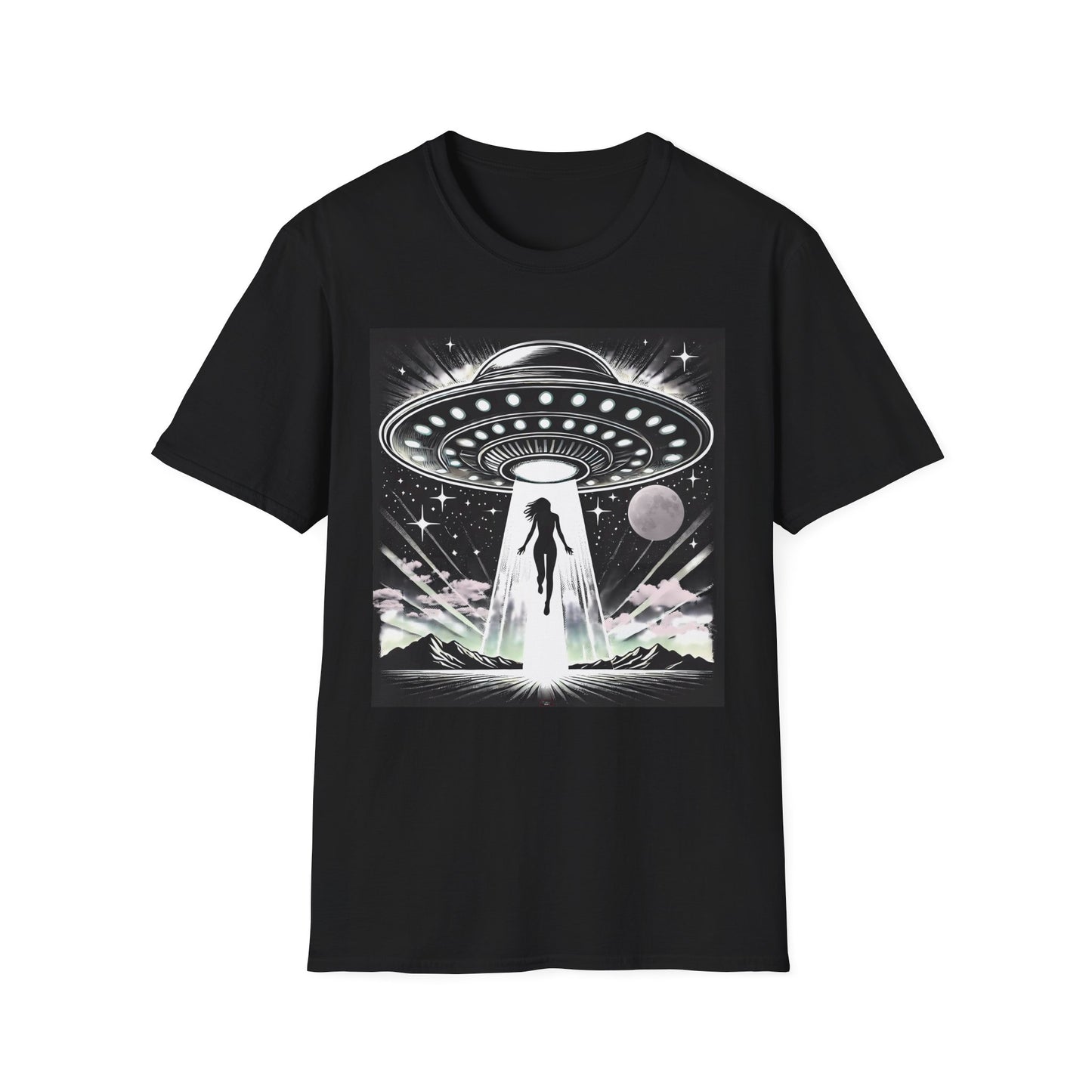 Cosmic Alien Abduction T-Shirt, Retro UFO Shirt, t-shirts, tshirts, Space Enthusiast Apparel, Graphic Tee, Gift for Sci-Fi Lovers, tees, png