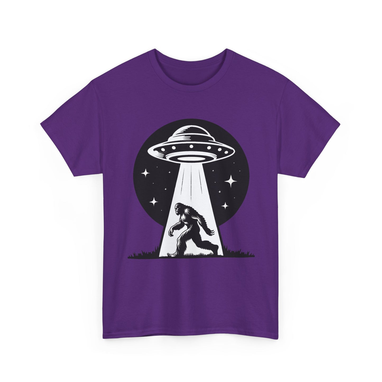 Bigfoot UFO Unisex Tee Graphic Design T-Shirt, GraphicTees, png, sublimation