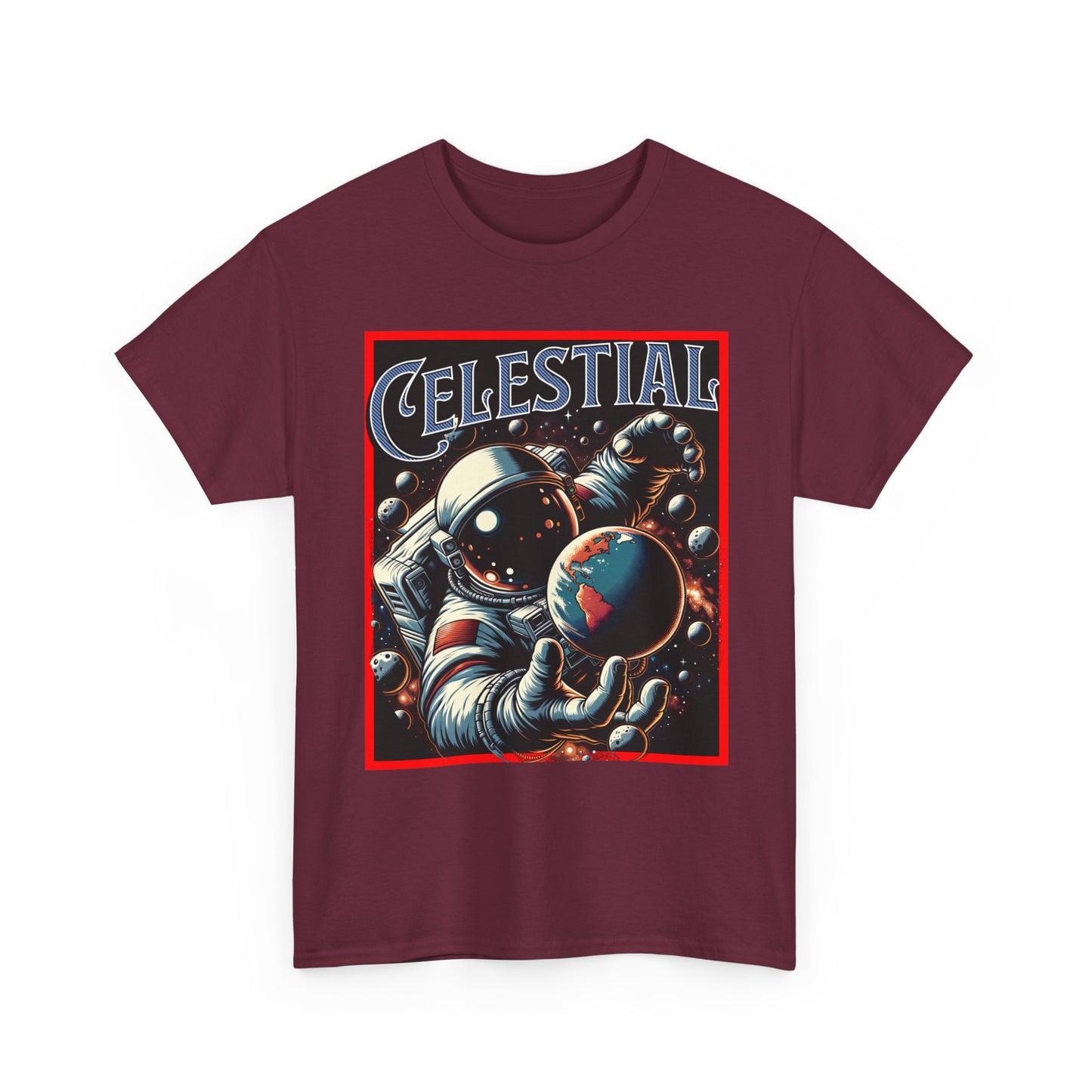 Celestial Astronaut Tee - Unisex Vintage Space Graphic T-Shirt, png, t-shirt, tshirts