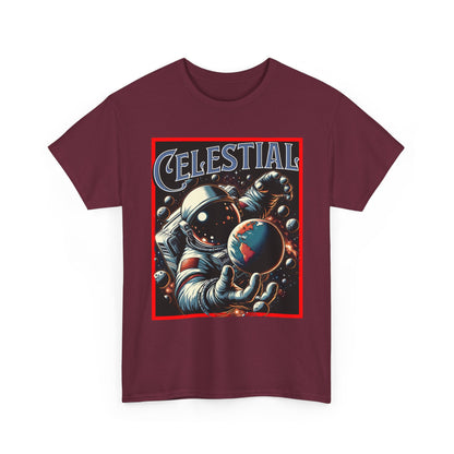 Celestial Astronaut Tee - Unisex Vintage Space Graphic T-Shirt, png, t-shirt, tshirts