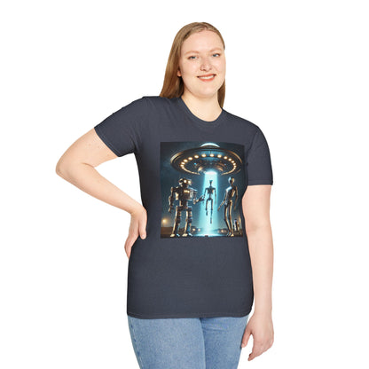 Retro Sci-Fi Unisex T-Shirt, Alien Design Shirt, Gift for Space Lovers, Cool Graphic Tee, Perfect for Sci-Fi Fans, Casual Wear