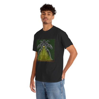 Alien Biker Neon Sci‑Fi Motorcycle T-Shirt