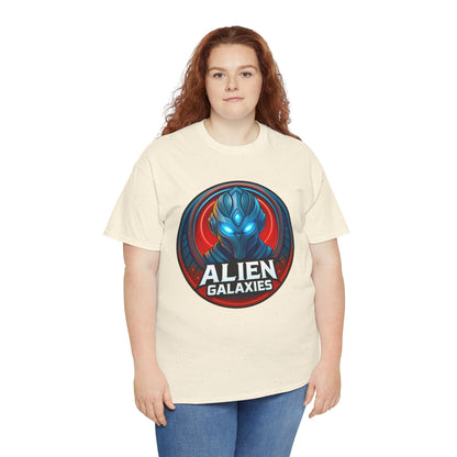 Alien Galaxies T-Shirt — Sci‑Fi Alien Emblem Tee, unisex, t-shirt, png, graphic design