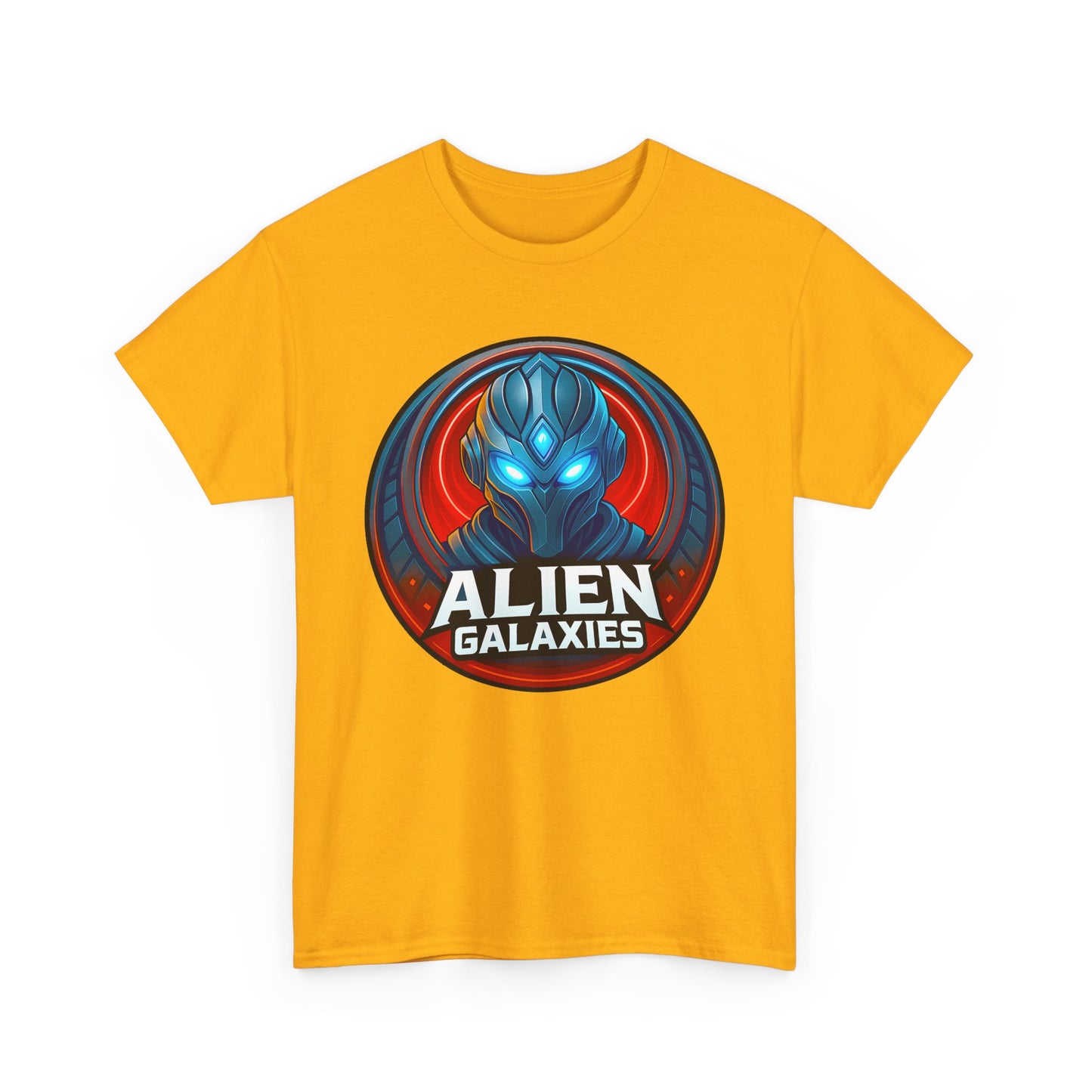 Alien Galaxies T-Shirt — Sci‑Fi Alien Emblem Tee, unisex, t-shirt, png, graphic design