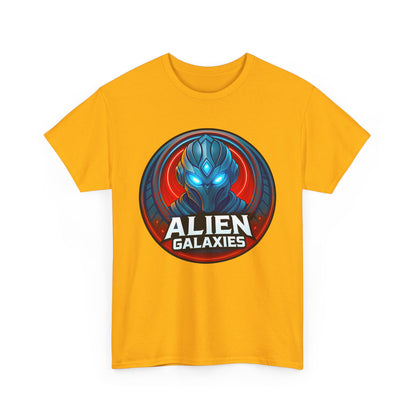 Alien Galaxies T-Shirt — Sci‑Fi Alien Emblem Tee, unisex, t-shirt, png, graphic design