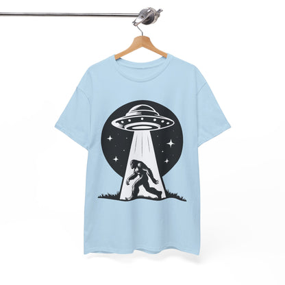 Bigfoot UFO Unisex Tee Graphic Design T-Shirt, GraphicTees, png, sublimation