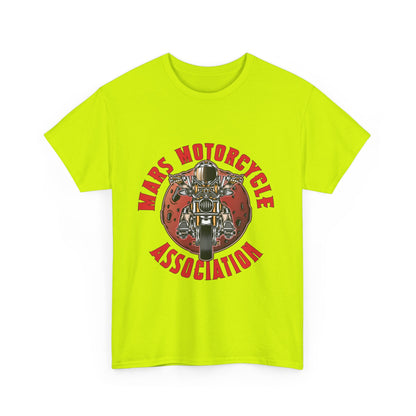 Mars Motorcycle Association Unisex Heavy Cotton Tee - Perfect Gift for Bikers