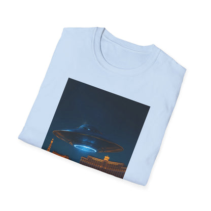 Mysterious UFO Over Vegas Unisex T-Shirt